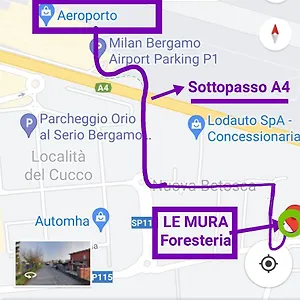 לינה וארוחת בוקר Le Mura Foresteria 